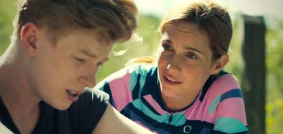 Hana Vagnerová and Adam Misík in Bikers (2017)