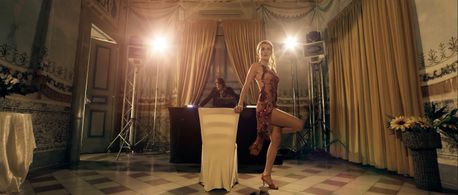 Randall Paul and Fiorella Franco in Unlucky to Love You (2023)