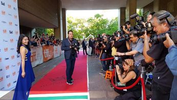 World Premiere for (re)Assignment at Toronto International Film Festival 2016. Caroline Chan plays Ting Li.