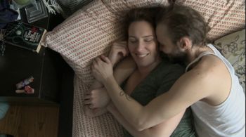 David Hywel Baynes and Erin Flegar in Read My Mind.