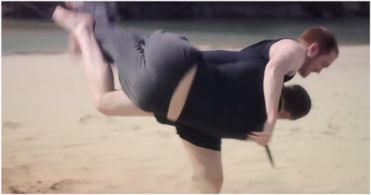 This is an action still from 