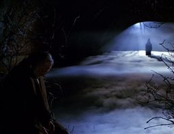 George C. Scott and Michael Carter in A Christmas Carol (1984)