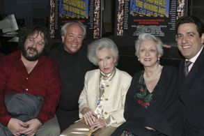 Peter Jackson, Celeste Holm, Fay Wray, Rick McKay, and Frank Basile