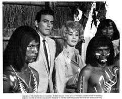 Mike Connors and Dorothy Provine at an event for Kiss the Girls and Make Them Die (1966)