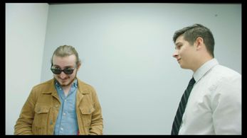 Michael Shacket and Justin Vasquez in The Foreign Man