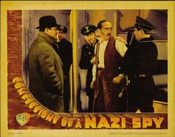 Paul Lukas, Lionel Royce, Sig Ruman, and Henry Victor in Confessions of a Nazi Spy (1939)