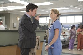 Edie Falco and Christian Colson in Nurse Jackie (2009)