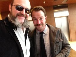 With Michael Hopkins at the Grammy Awards