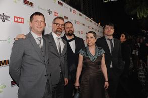 The Decemberists, Chris Funk, John Moen, Jenny Conlee, Nate Query, and Colin Meloy