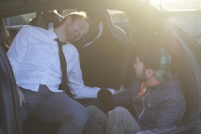 Tanner Rittenhouse and Addison Heimann in Jeff Drives You (2019)