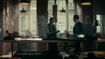 Renny Krupinski and Leo Staar in Maigret (2016)