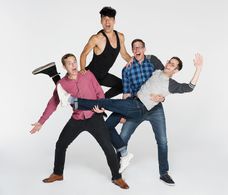 Eugene Lee Yang, Ned Fulmer, Keith Habersberger, and Zach Kornfeld