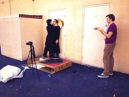 Tristen Bagnall, Ethan Hoover, and Bryan Raiton in Tangled Wire (2014)