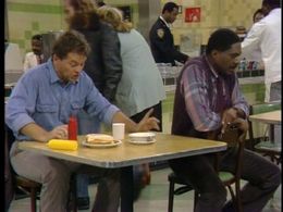 David Graf and Charles Robinson in Night Court (1984)