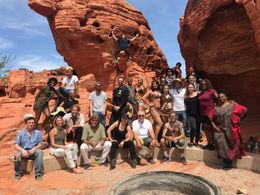 Group in VALLEY OF FIRE location