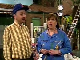 Richard Addison and Jeannie Crowther in No 73 (1982)