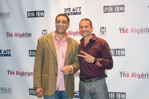 Producers of THE ALGERIAN Harry Lennix & Giovanni Zelko at the NY Premiere