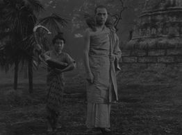 Shôji Yasui and Yôji Nagahama in The Burmese Harp (1956)