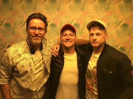 Adam MacDonald and Robert Cormier in Slasher (2016)