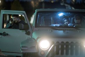 Jason Patric, Josh Helman, and Michael Garza in Wayward Pines (2015)