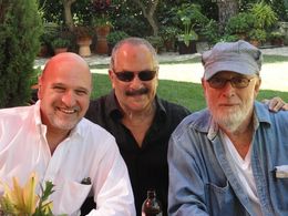 Andy Davis, Arthur Gorson, and Chris Blackwell