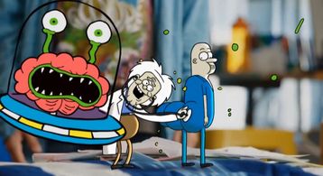 Zip Zap and Dr. Gut-Punch