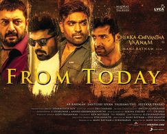 Arvind Swami, Silambarasan Rajendar, Vijay Sethupathi, and Arun Vijay in Chekka Chivantha Vaanam (2018)