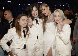 Taylor Swift, Francis Specker, Phoebe Bridgers, Lucy Dacus, and Julien Baker