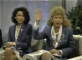 Elayne Boosler and Polly Draper in Not Necessarily the News (1982)