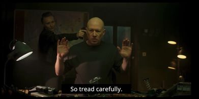 Oleg Kricunova and Alexandra Prokhorova in In from the Cold (2022)