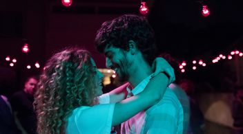 Mayara Constantino and Caio Horowicz in Music for Bleeding Hearts (2019)