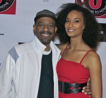220 Fitness Celebrates Its First Anniversary: David Joyner TV's Barney and Hip Hop Harry, and the lovely Dana Johnson fr