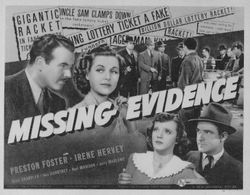 Chick Chandler, Inez Courtney, Preston Foster, and Irene Hervey in Missing Evidence (1939)