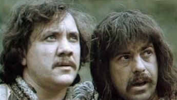 Bogdan Benyuk and Vladimir Abazopulo in Kaminna dusha (1989)