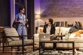 Jesse Eisenberg and Annapurna Sriram