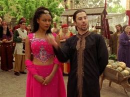 Damien Bodie and Emilia Burns in The Elephant Princess (2008)