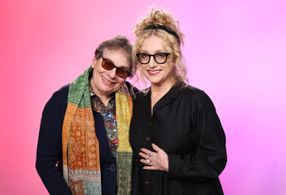 Carol Kane and Cindy Silver at an event for Between the Temples (2024)