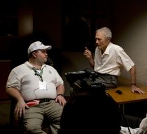 Clint Eastwood and Paul Walter Hauser in Richard Jewell (2019)