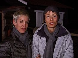 Brandy Snow and Carol Rosenfeld in The Amazing Race (2001)