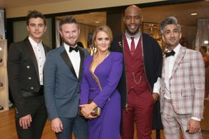 Samantha Bee, Karamo Brown, Antoni Porowski, Tan France, and Bobby Berk at an event for The 70th Primetime Emmy Awards (