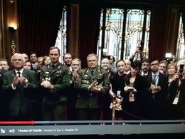 House of Cards, Season 2, White House Press Corp Reporter at Russian Embassy