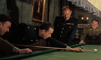 Alec Guinness, Richard Leech, Dennis Price, and Paul Whitsun-Jones in Tunes of Glory (1960)
