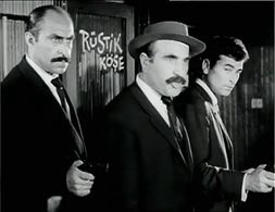 Mehmet Ali Akpinar, Hasan Ceylan, and Dinçer Arikan in Fistik gibi masallah (1964)