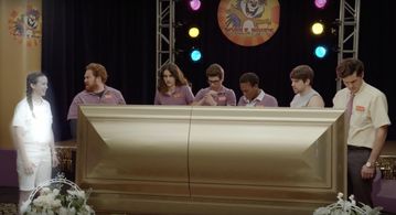 Anthony Padilla, Casey Webb, Ian Hecox, Natalie Whittle, Noah Grossman, Cat Alter, and Jade Martz in Part Timers (2016)