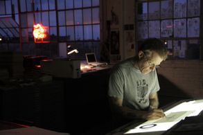 Derek Hess in Forced Perspective (2015)