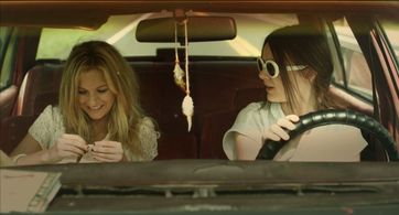 Vanessa Ray and Megan Guinan in Not Waving But Drowning (2012)