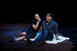 Leo Oliva and Hannia Guillen in Nilo Cruz's Kisses Through the Glass