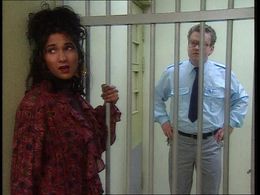 Luk van Mello and Kietje Sewrattan in Vrouwenvleugel (1993)