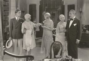 Lew Cody, Marceline Day, Edward J. Nugent, Aileen Pringle, and Kathlyn Williams in A Single Man (1929)