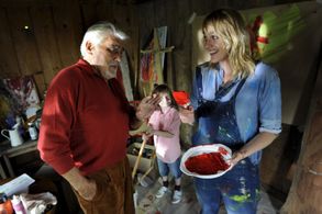 Mario Adorf, Alwara Höfels, and Daan Lennard Liebrenz in Krokodil (2013)